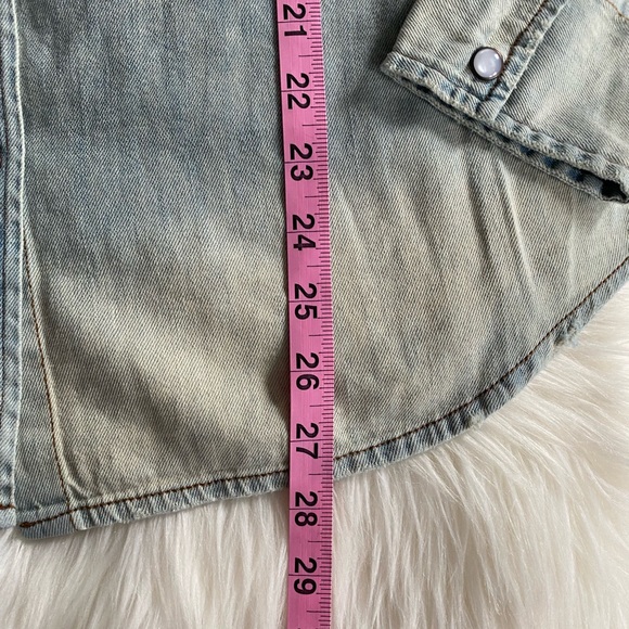 One Teaspoon Wolfgang Western Denim Shirt - Picture 5 of 16